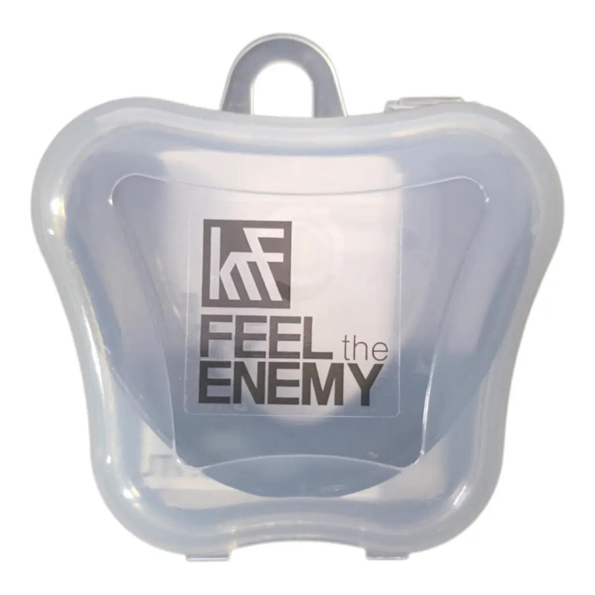 Protector bucal sencillo FEEL the ENEMY negro SR 4/5