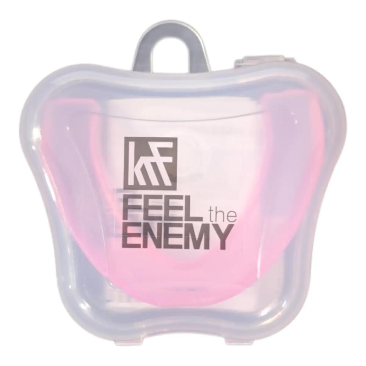 Protector bucal sencillo FEEL the ENEMY rosa SR 4/5