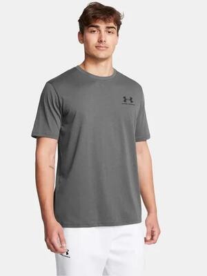 Maglietta Logo Uomo Under Armour Blu Bianco