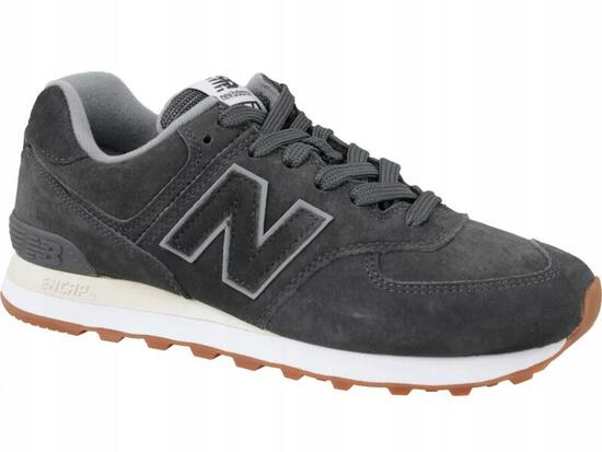 BUTY męskie NEW BALANCE 574 ML574EPC sneakersy szare skóra zamszowe 42