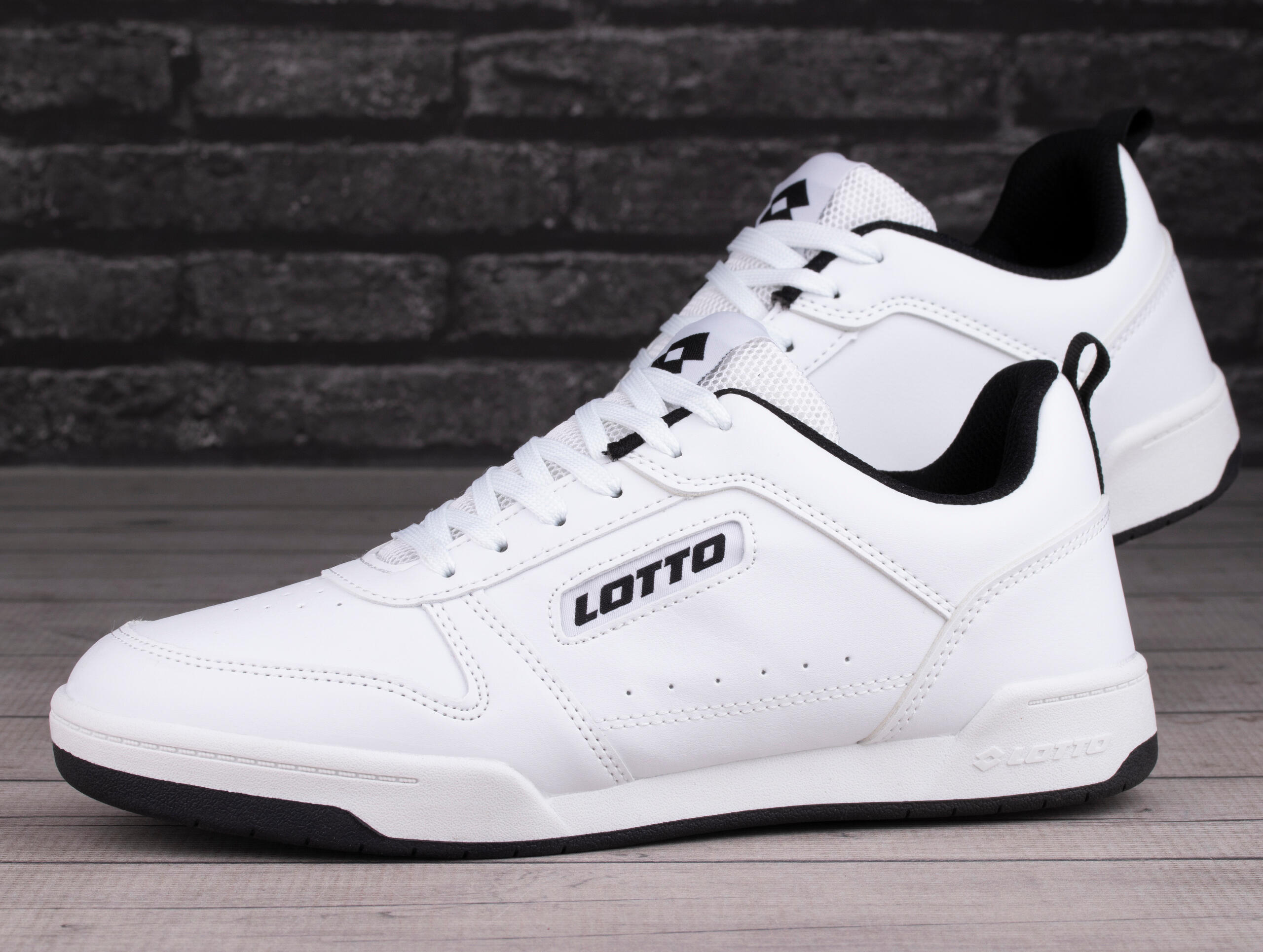 Lotto TOCO BC Unisex Sneaker Low Top Schuhe 2400172U Weiß 3/7
