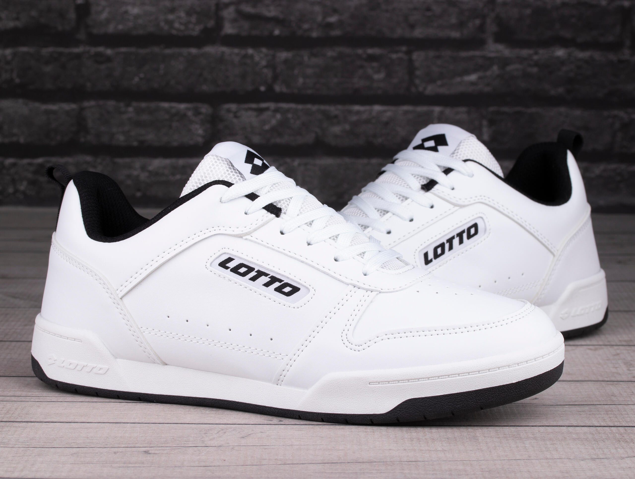 Lotto TOCO BC Unisex Sneaker Low Top Schuhe 2400172U Weiß 2/7