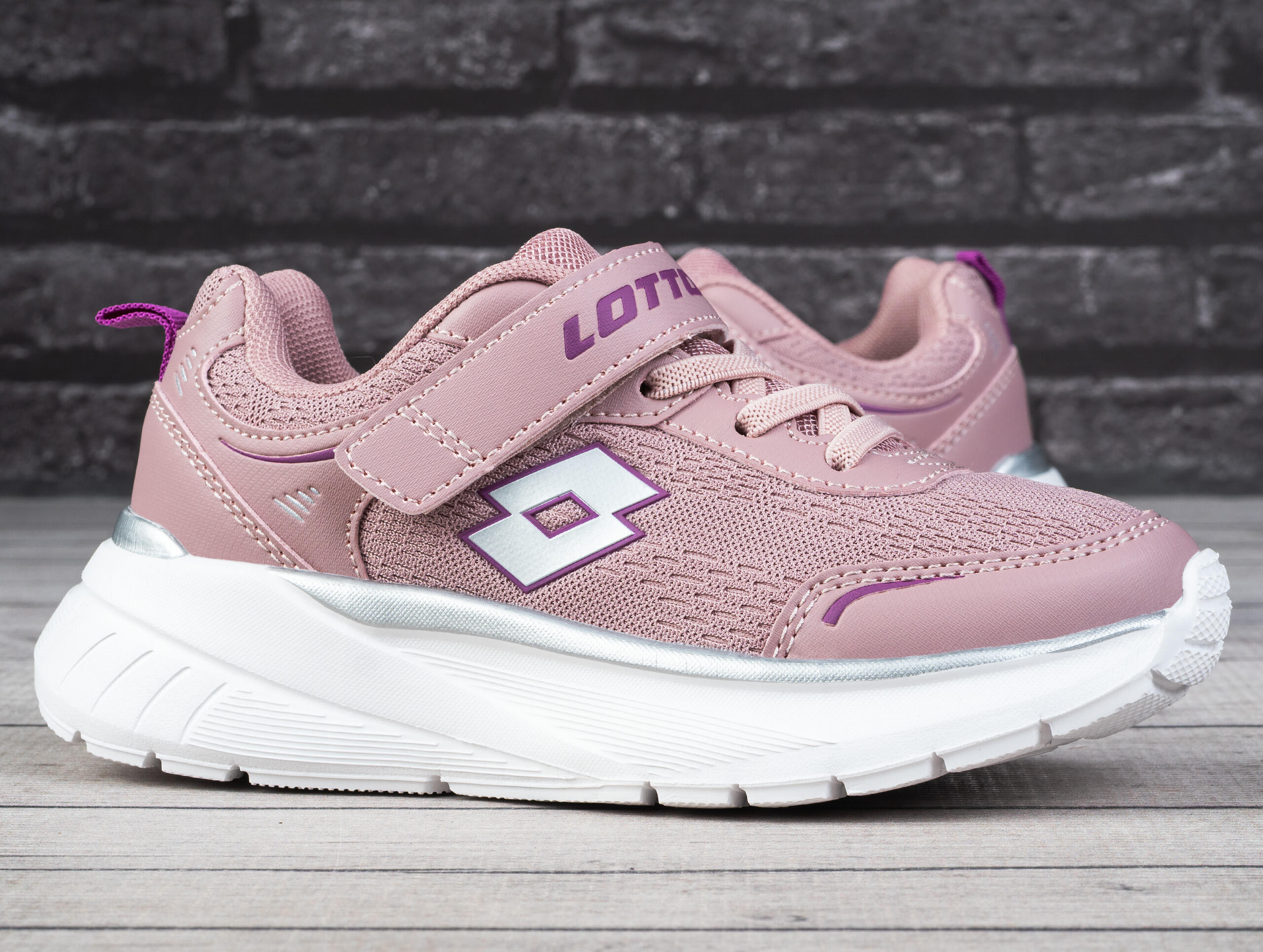 Buty dla dziewczynki do chodzenia Lotto EXERTIV K 2/7