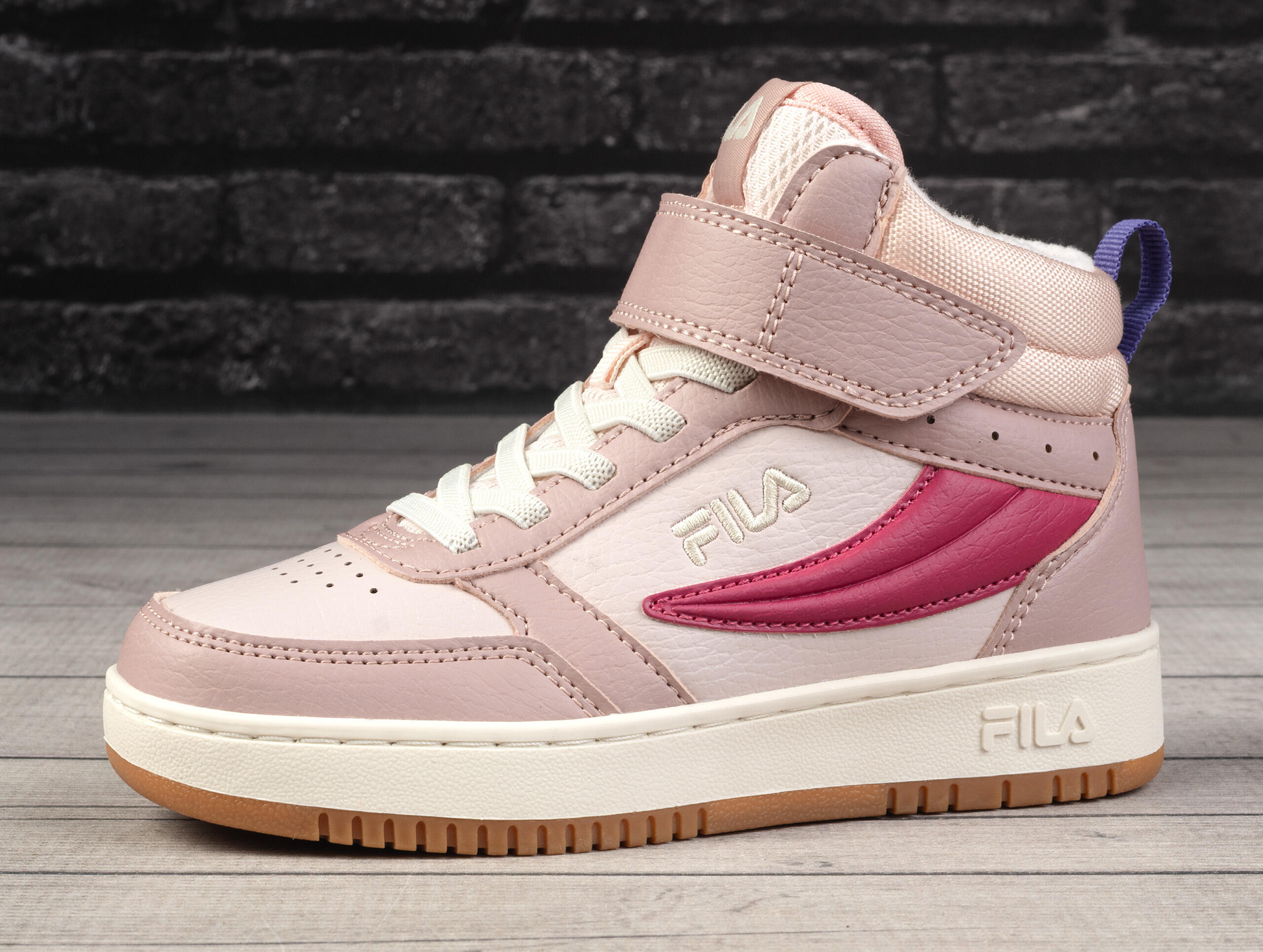 Buty dziecięce sportowe za kostkę Fila REGA NF MID VELCRO KIDS 3/6