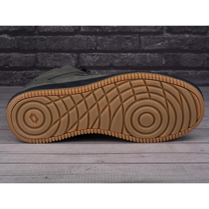 Pantofi până la gleznă universali 2400380u6711 pentru iarnă olivi bărbătești