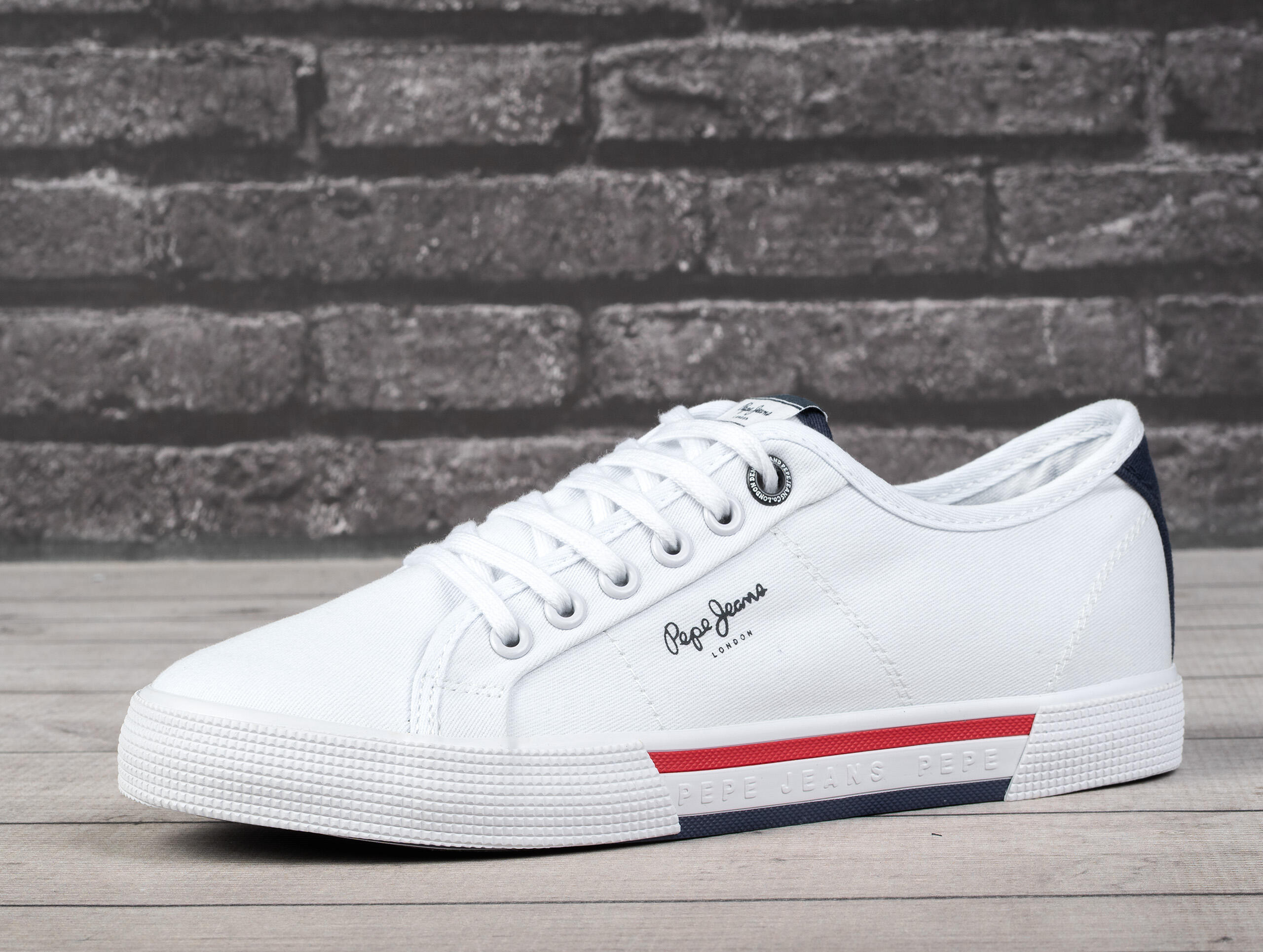 Zapatillas Pepe Jeans Brady Men Basic, Blanco, Hombre 3/7