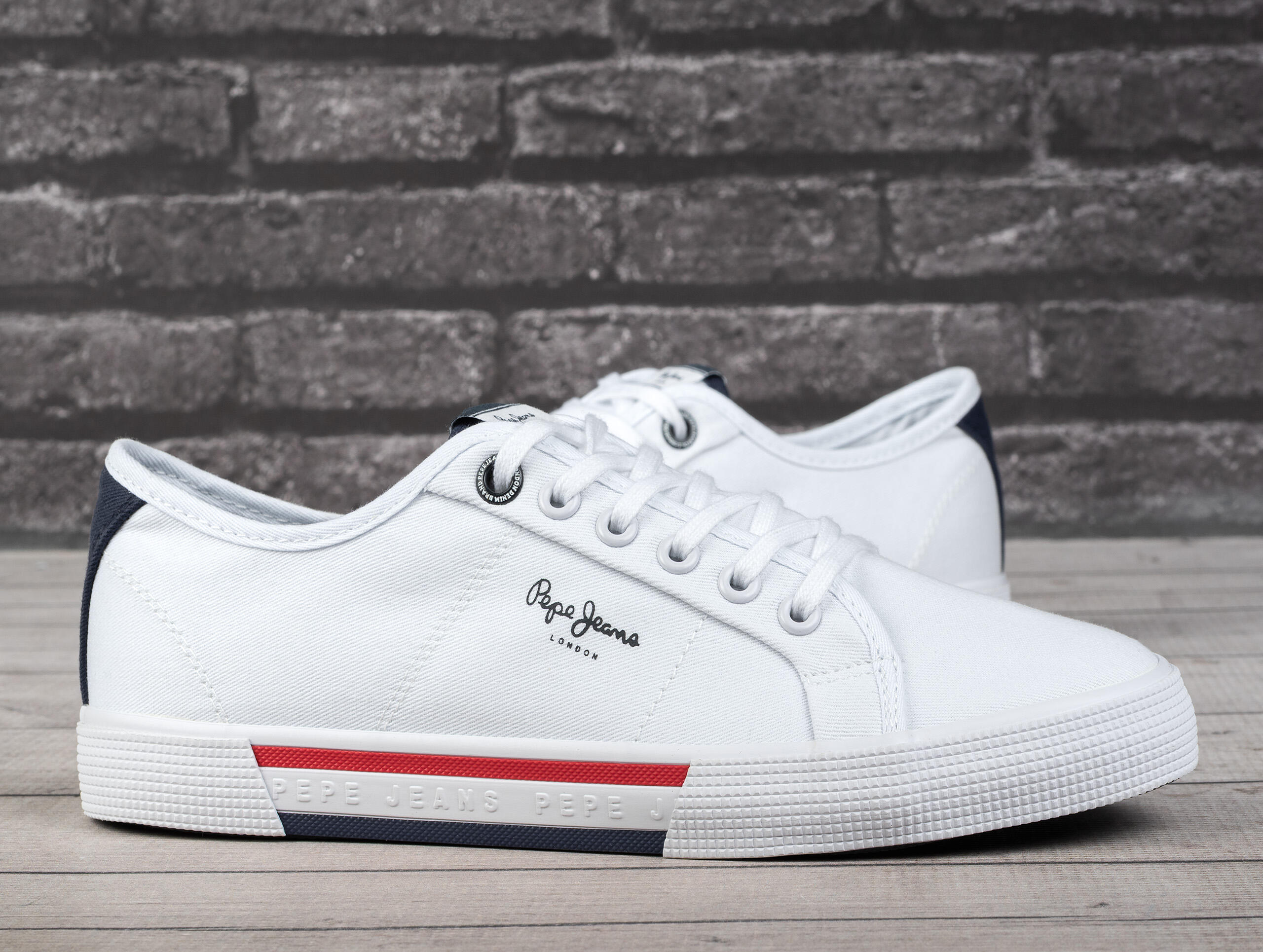 Zapatillas Pepe Jeans Brady Men Basic, Blanco, Hombre 2/7