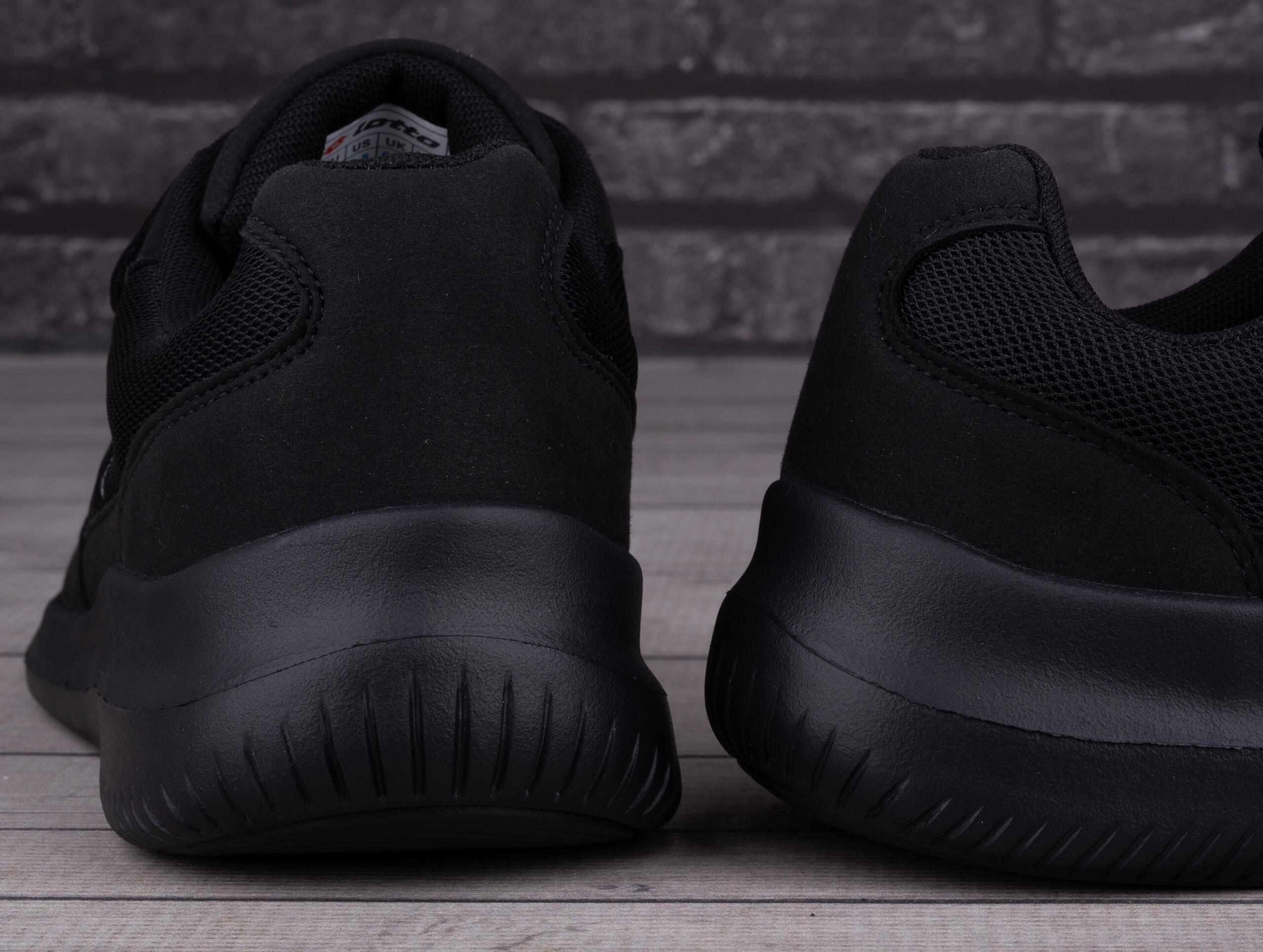 Lotto Unisex Connect VL OC Basic Sneaker 2400361U 1119 Black/DK.Grey 4/7