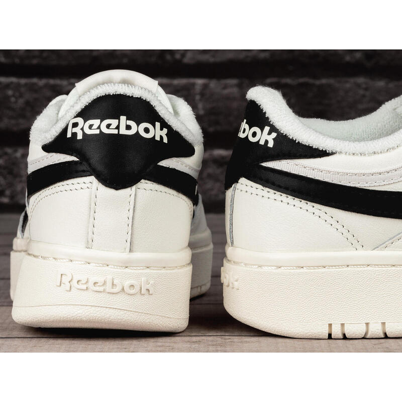 Pantofi Reebok Club C Double din piele alb pentru femei