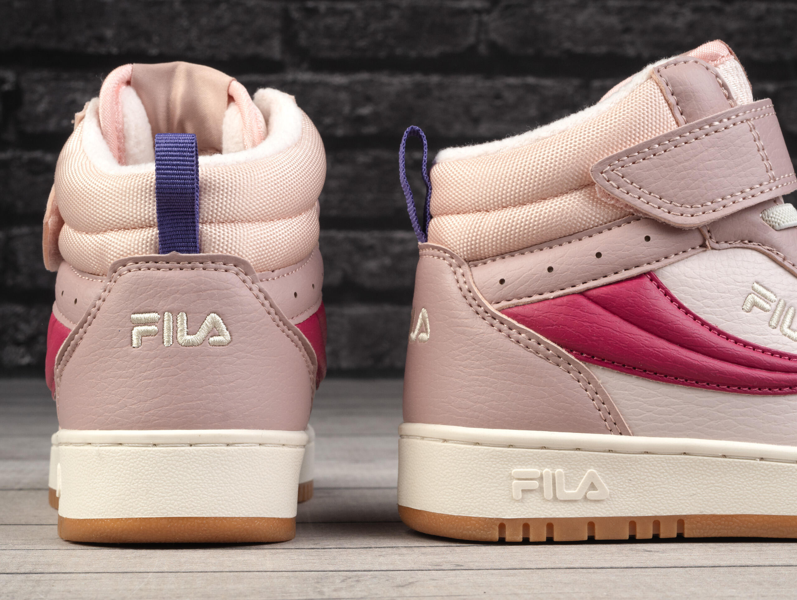 Buty dziecięce sportowe za kostkę Fila REGA NF MID VELCRO KIDS 4/6