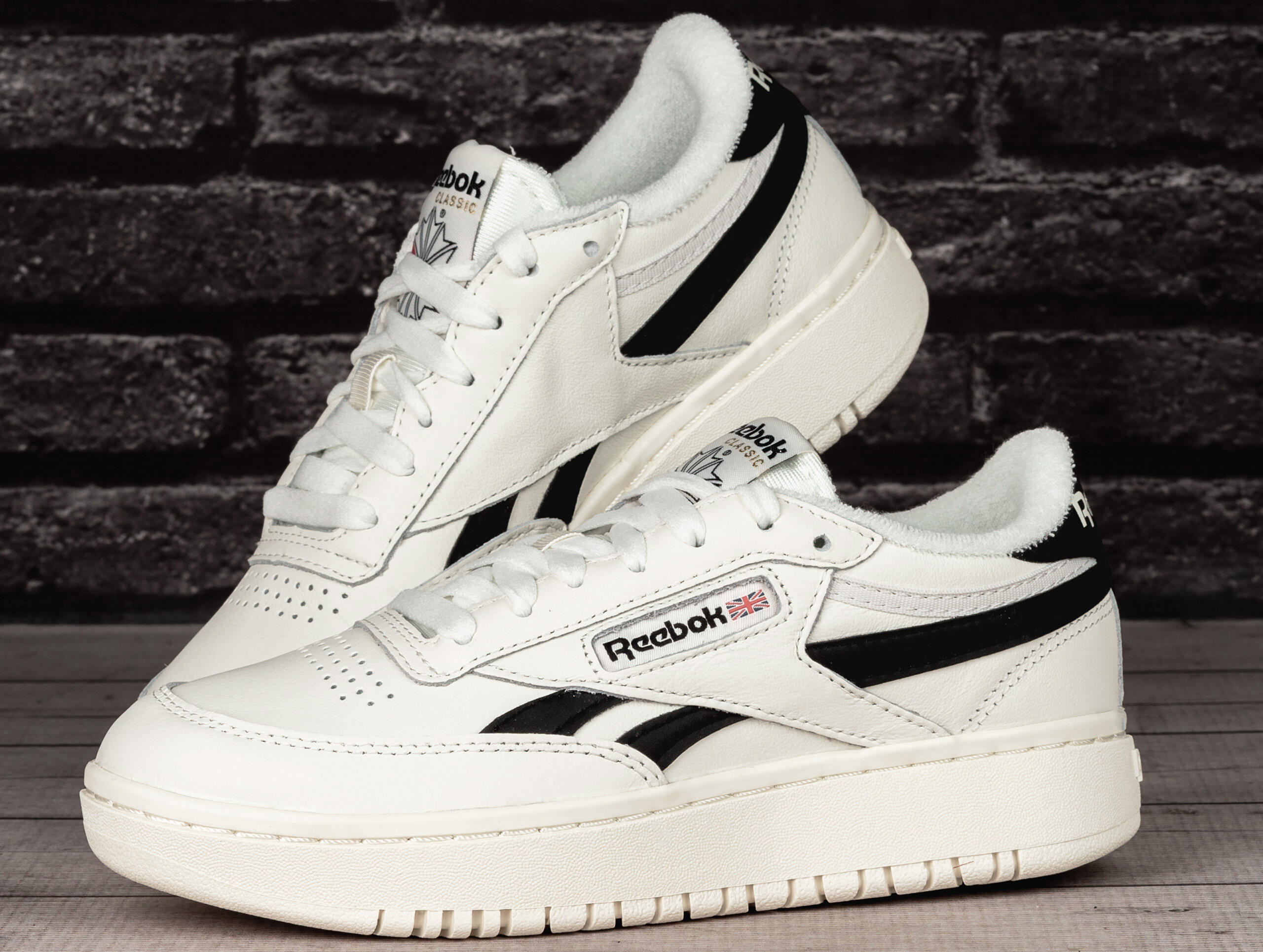 Dames sportschoenen Reebok Classics Club C Double 3/5