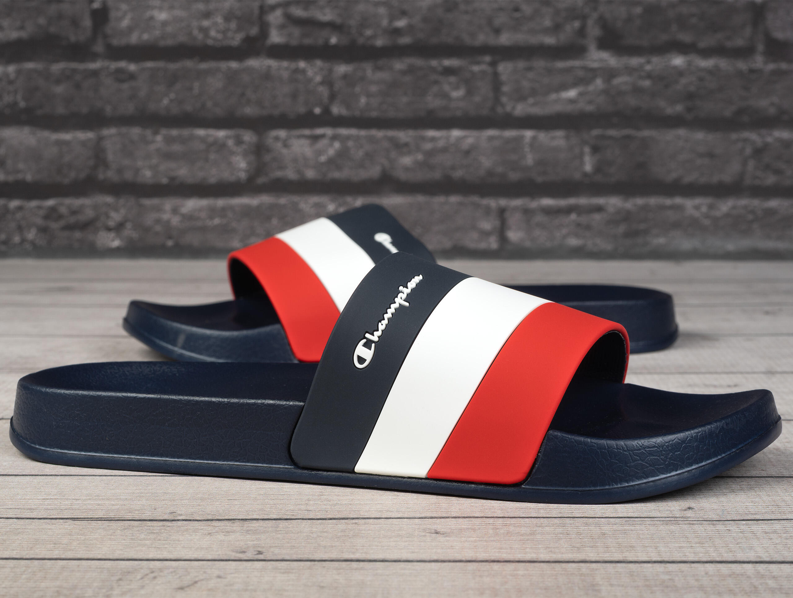 Mules hommes Champion Slide All American 2/5