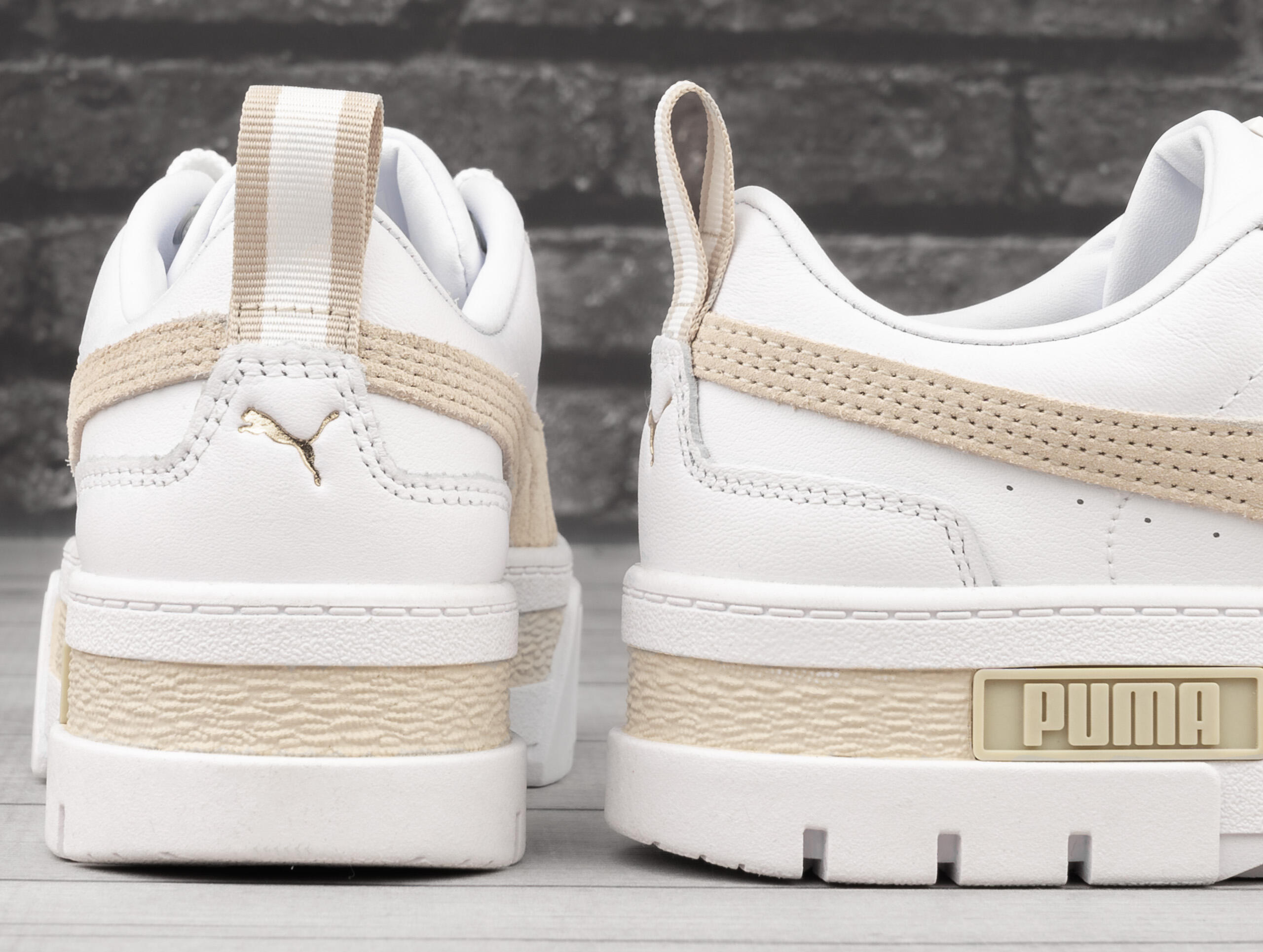 Sapatilhas Mulher Puma Mayze Lth Branco 4/7
