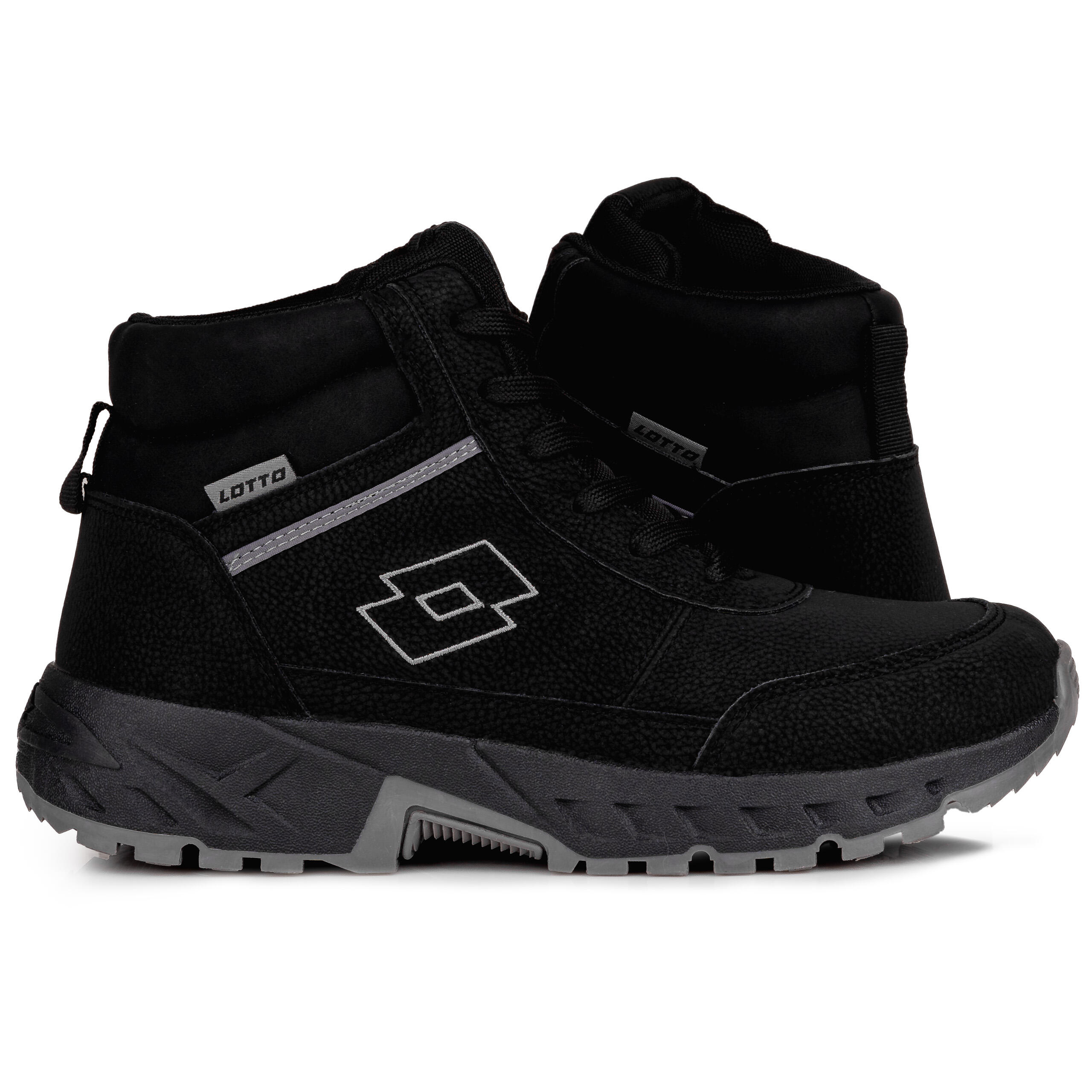 Buty męskie sportowe zimowe LOTTO EVEDAL MID BLACK 7/7