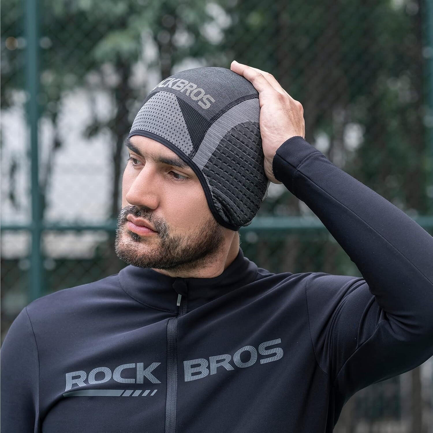 Czapka rowerowa do biegania sportowa pod kask ROCKBROS 4/7