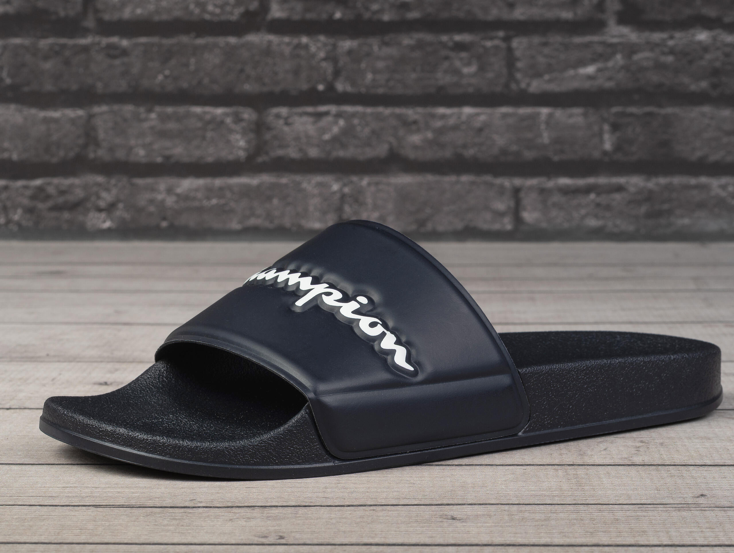 Klapki męskie basenowe Champion SLIDE VARSITY 3/7