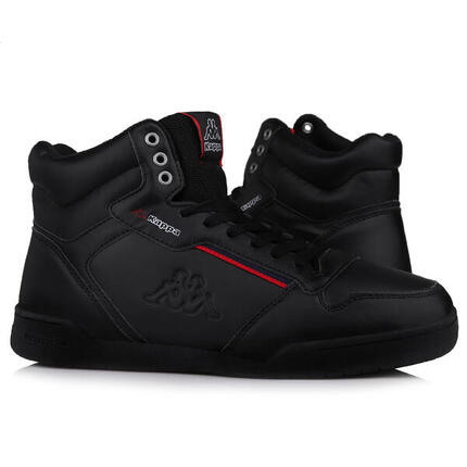 Kappa Unisex Hoher Sneaker 242764 schwarz