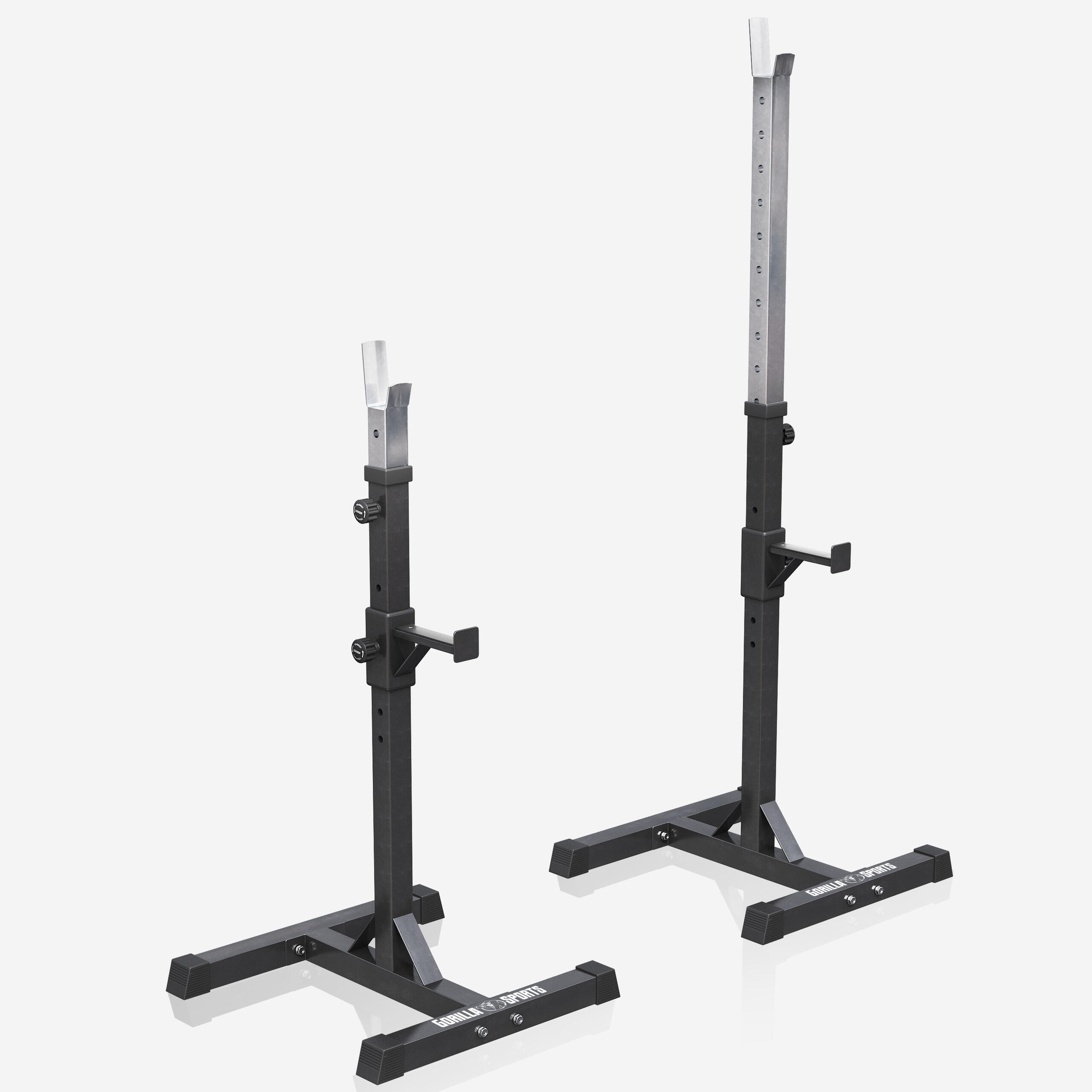 Gorilla Sports Haltersteunen - Squat Rack - Verstelbaar 4/7