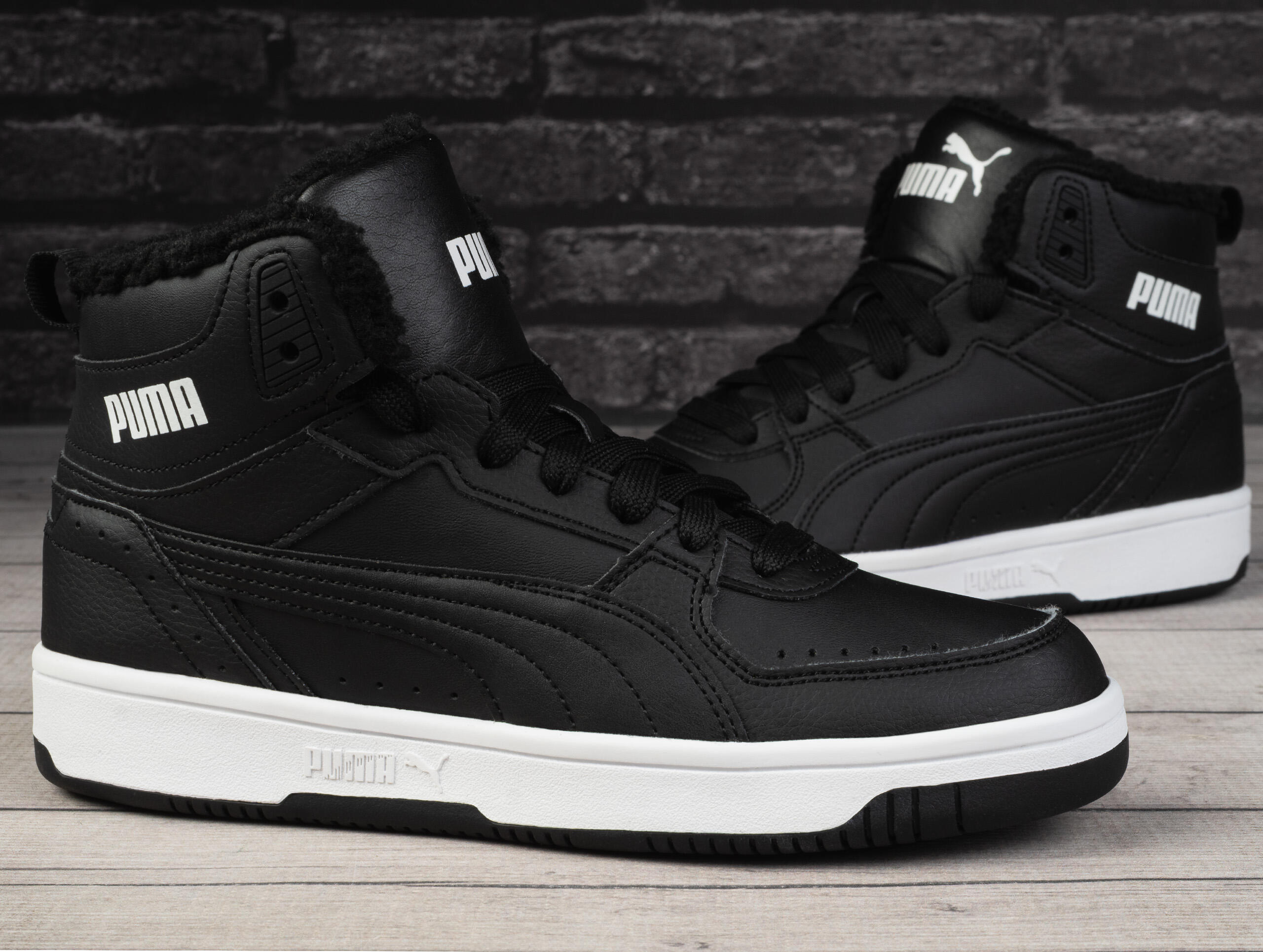 Buty damskie zimowe ocieplane Puma REBOUND JOY FUR