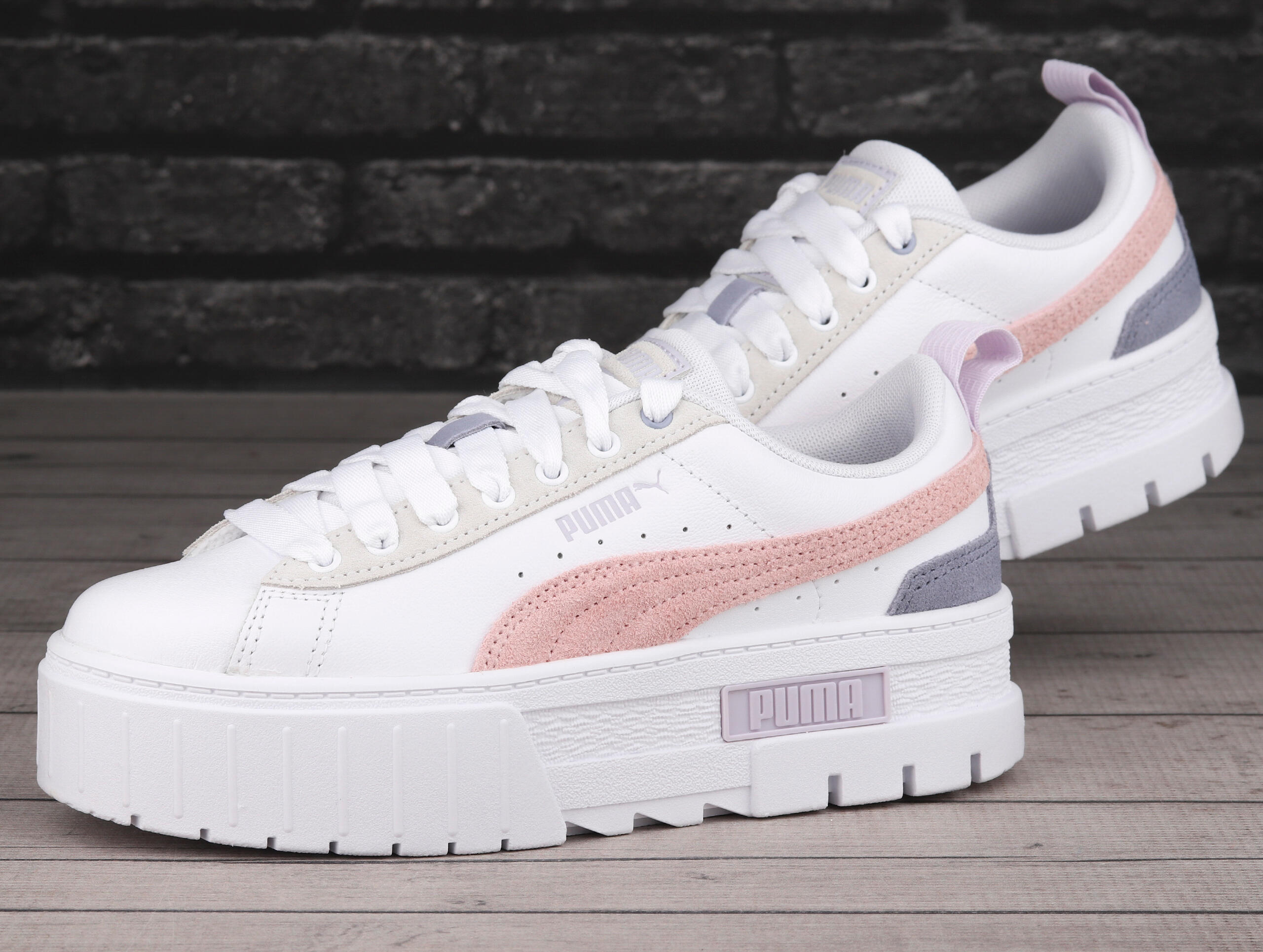 Baskets Puma Modèle Mayze Mix Wns Couleur Blanc 3/7
