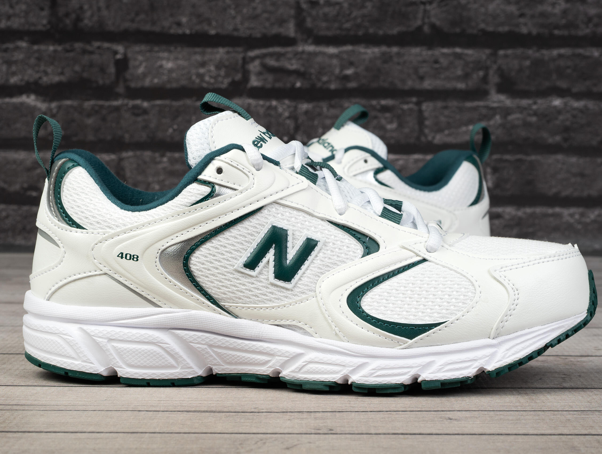 Sneakers New Balance 408 v1 Bianche 2/7