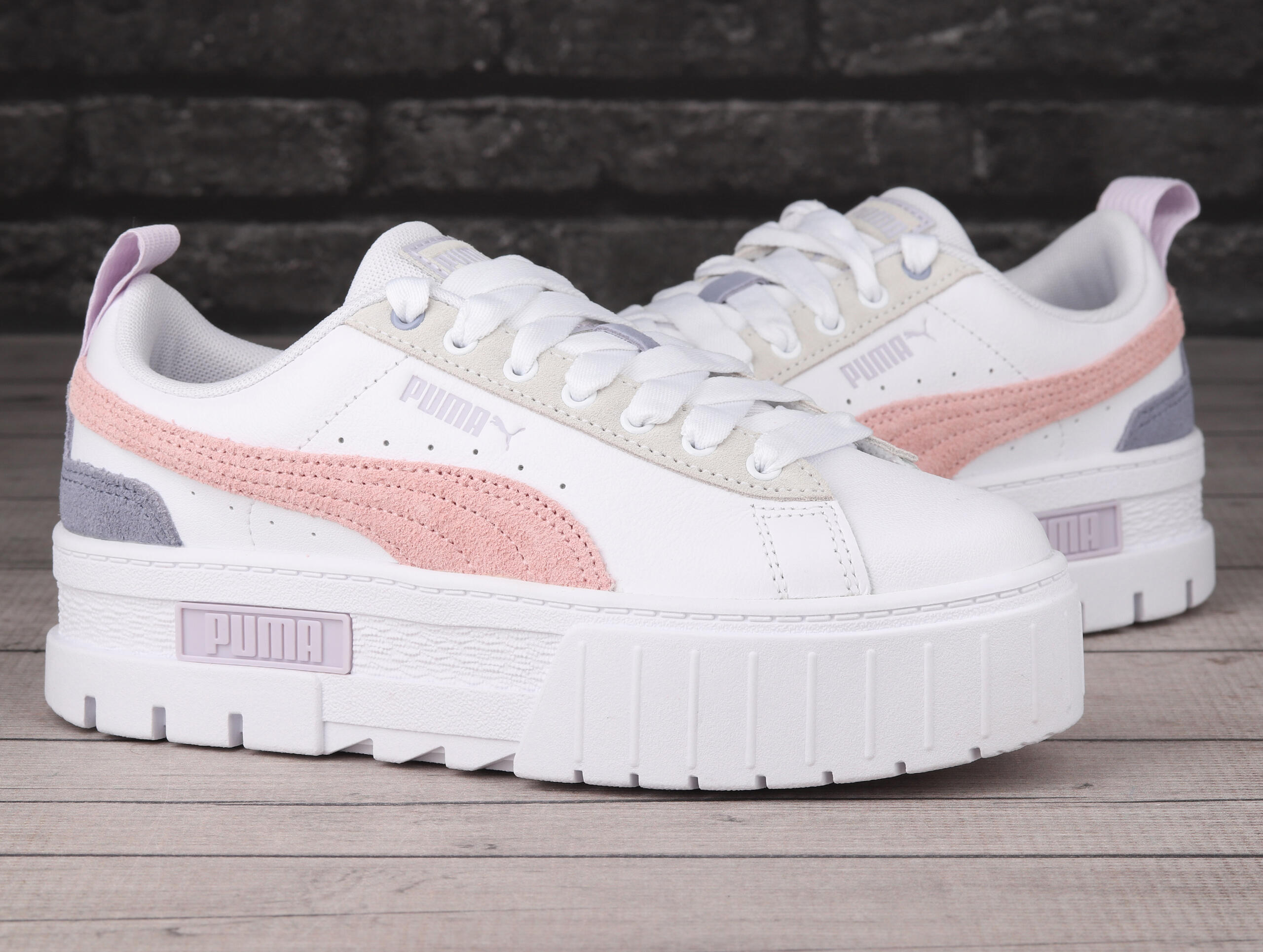 Baskets Puma Modèle Mayze Mix Wns Couleur Blanc 2/7