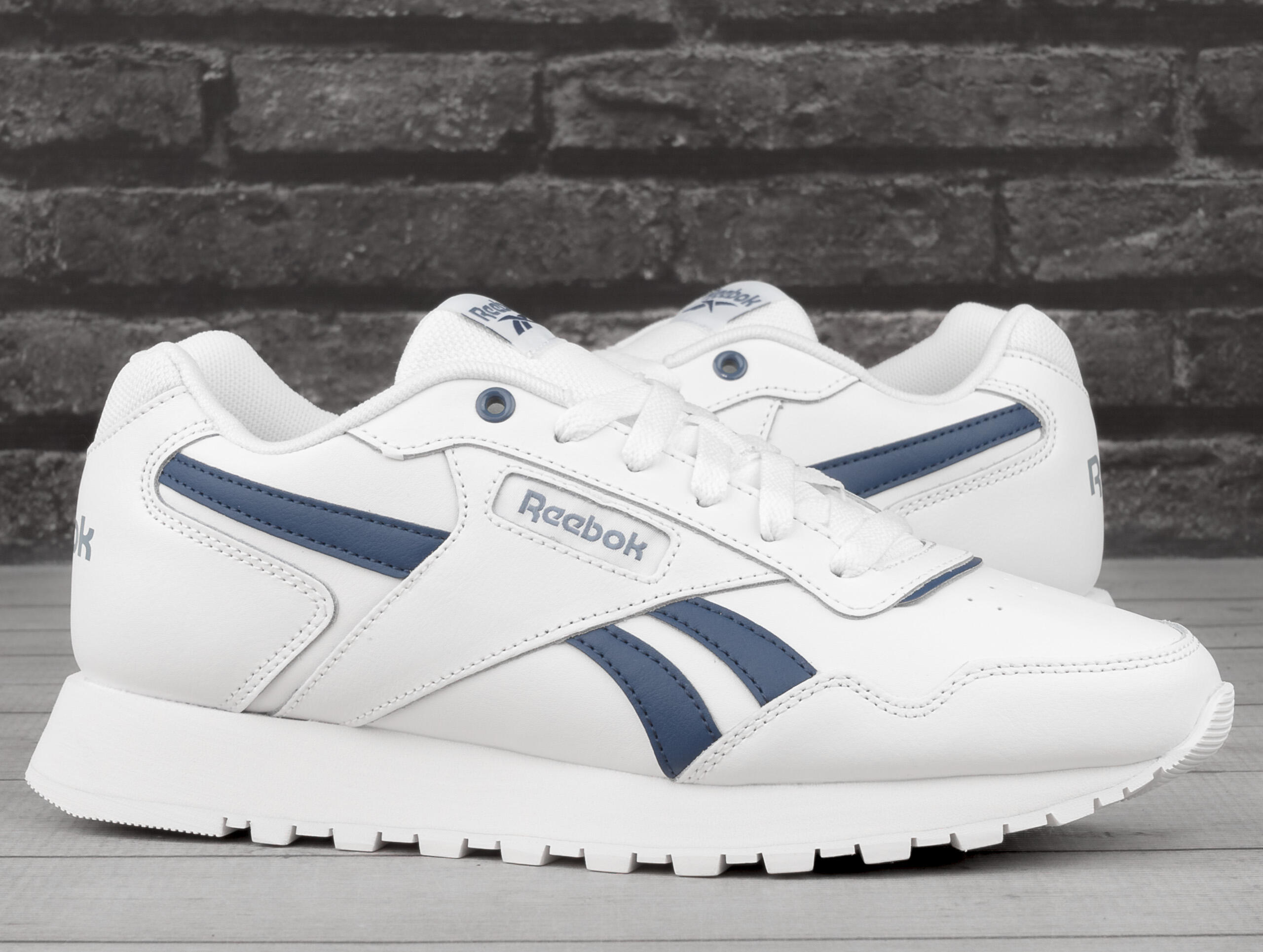 BUTY męskie REEBOK GLIDE 100074103 sportowe białe skórzane 44,5 3/7