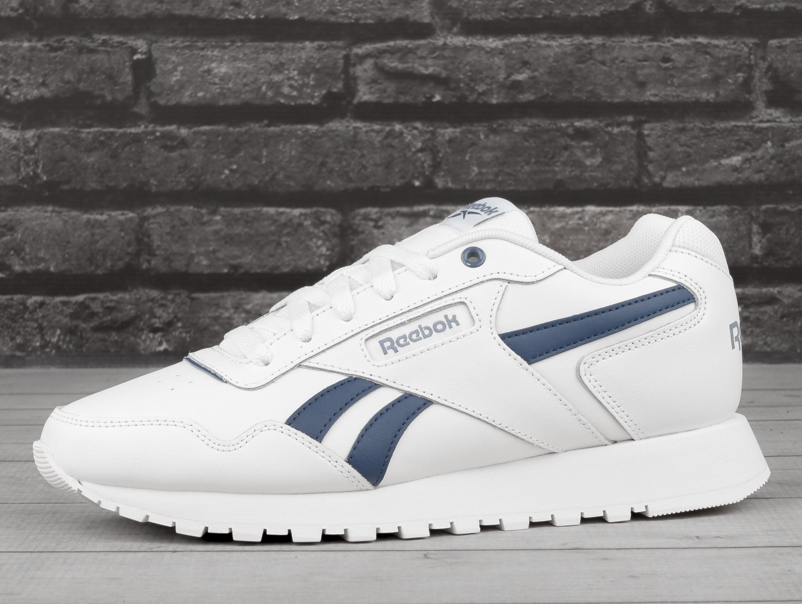 BUTY męskie REEBOK GLIDE 100074103 sportowe białe skórzane 44,5 4/7