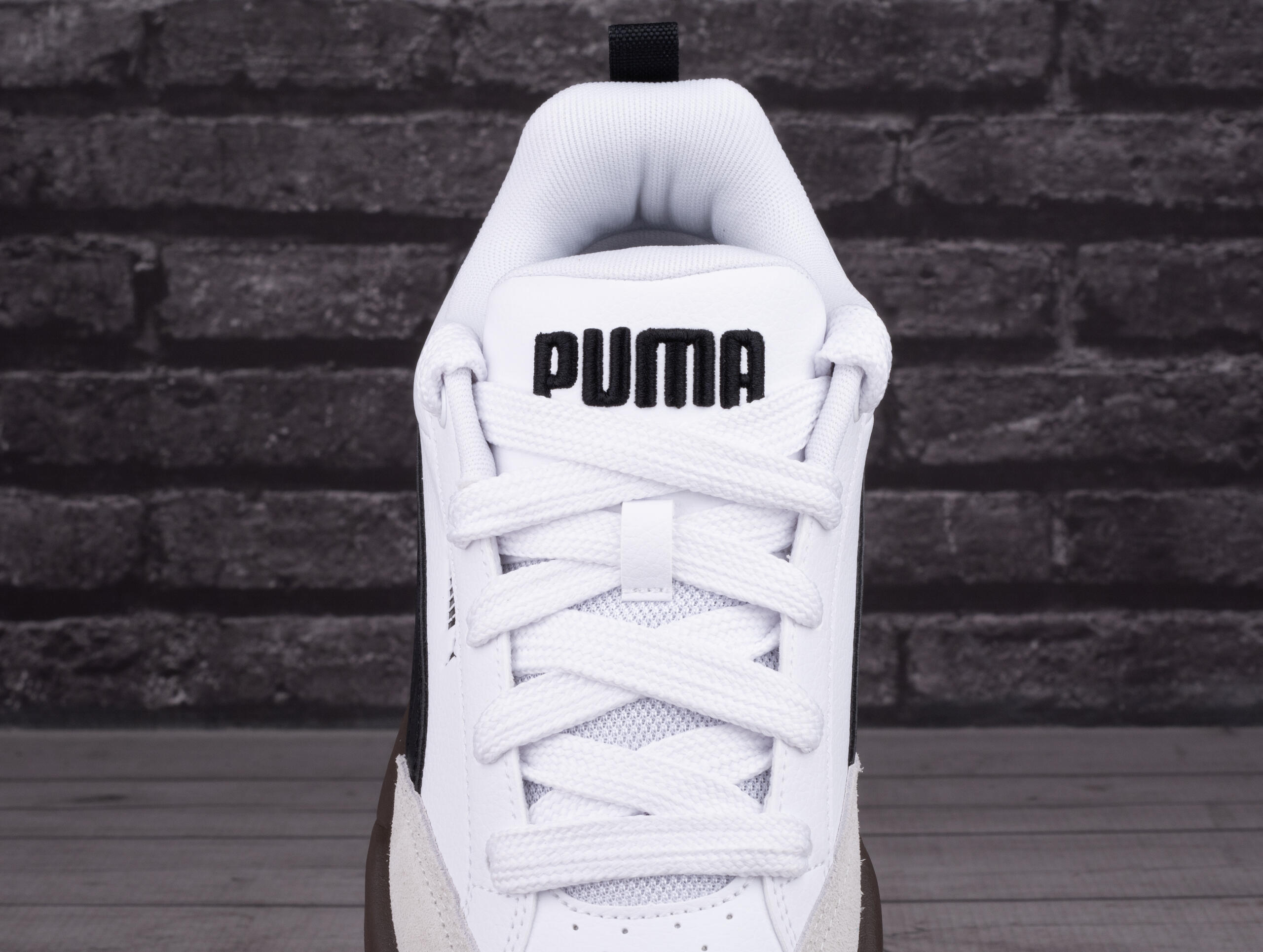 Puma Park Scarpe uomo bianco nero 6/7