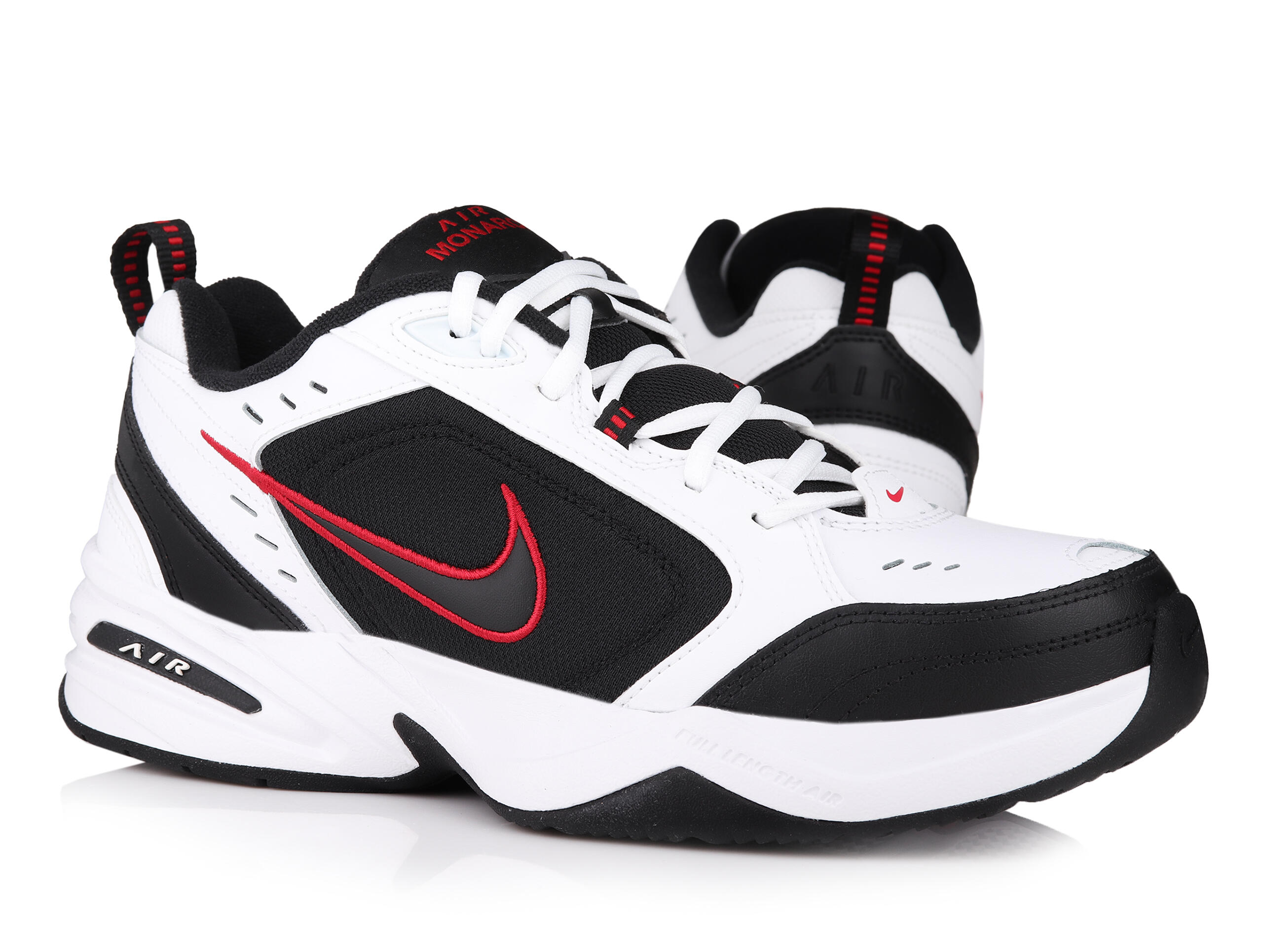 Fitness et entraînement cardio pour hommes Nike Air Monarch IV blanc. 1/7
