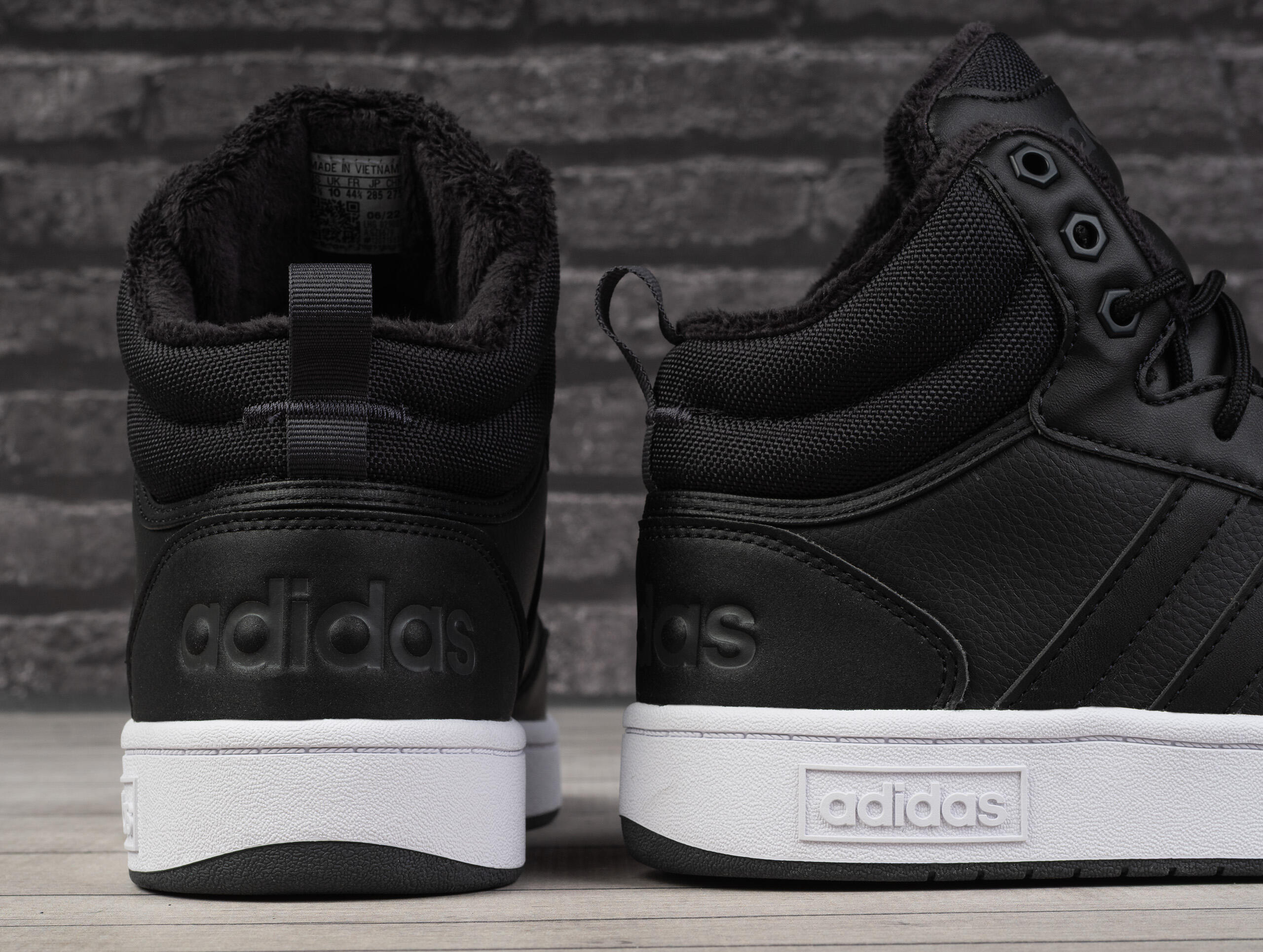 Buty ocieplane męskie sportowe Adidas HOOPS 3.0 MID WTR 4/6