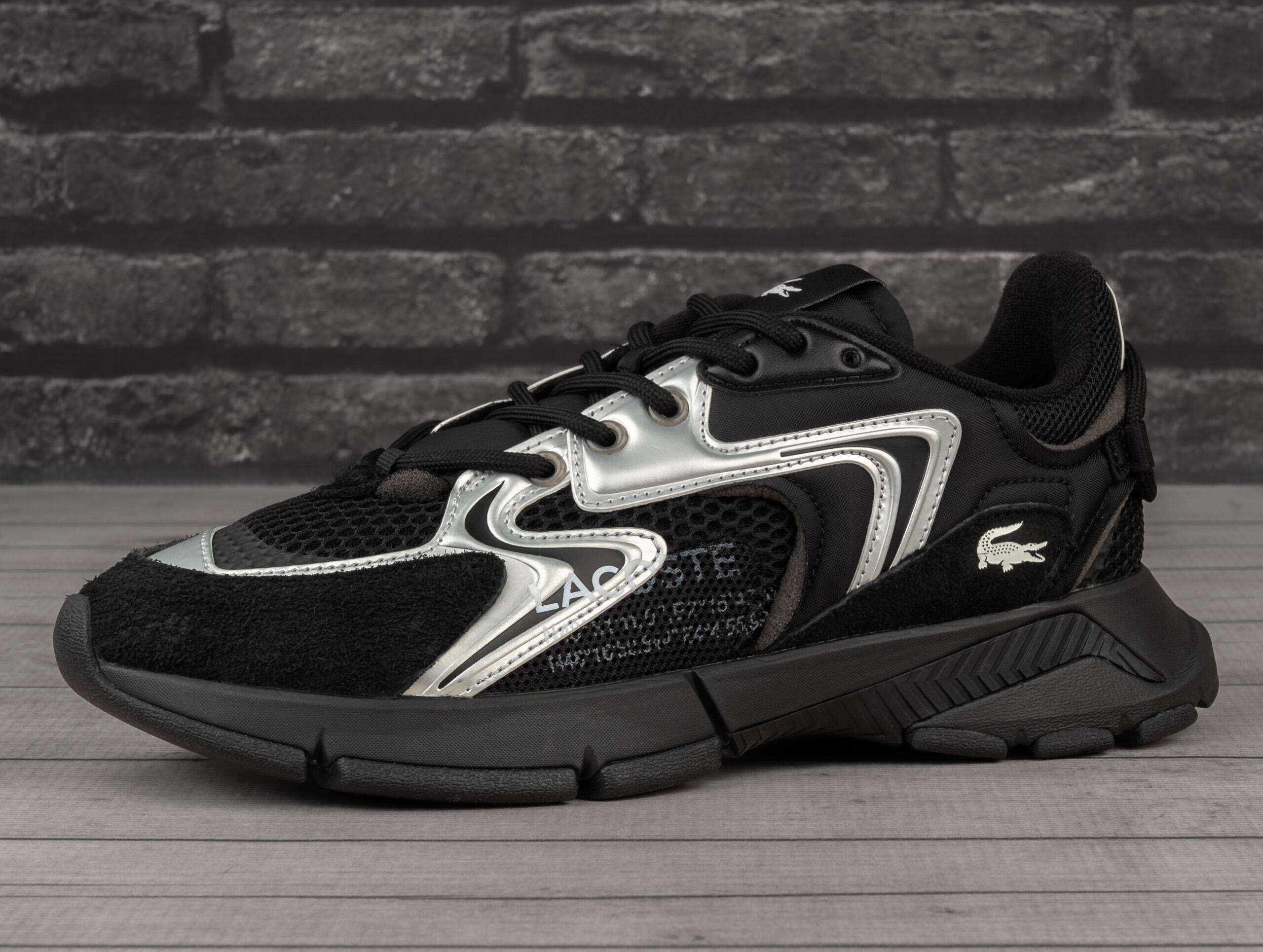 Zapatillas hombre Lacoste Neo Contrasted Negro 3/7