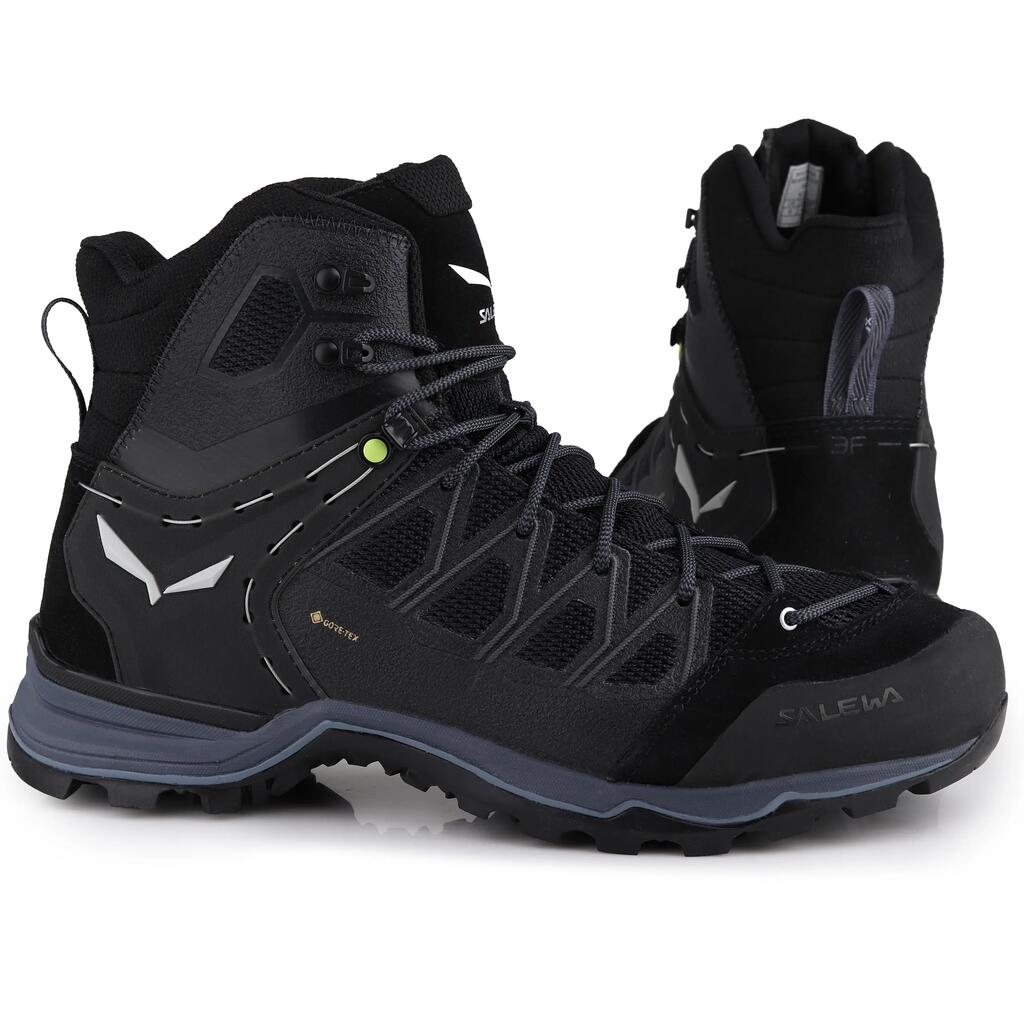 Trekking shoes Male Salewa Ms Mtn Lite Black