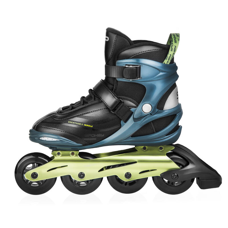 Patins à roulettes pour hommes Spokey Preto