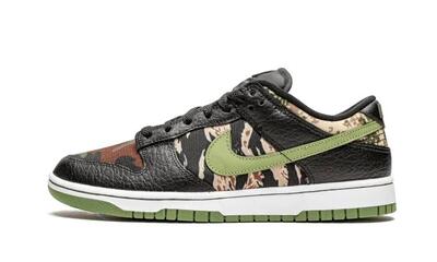 Dunk low se black multi-camo (crazy camo) - taille : 40 eu