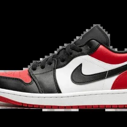 Shoes - low leather - Air Jordan 1 Bred Toe - Red/Black/White