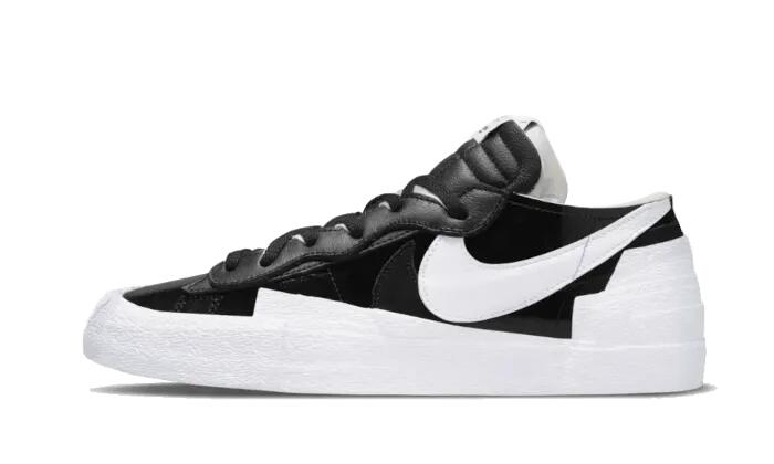 Blazer Low Sacai Black Patent - Taille : 39 EU - 48h 1/3