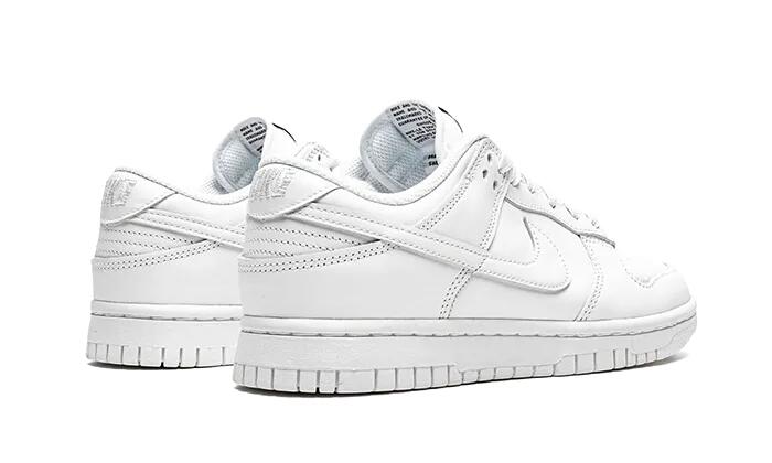Chaussures - lifestyle - mixte - basses - dunk low - blanc 3/4