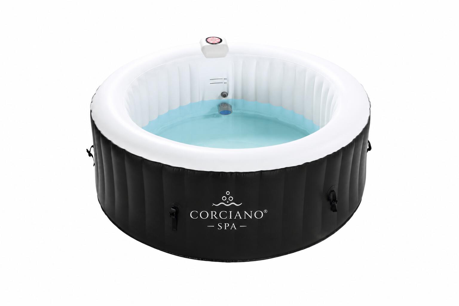 Dmuchane SPA Ogrodowe Hydromasaż Corciano 4-osobowe Okrągłe 180 cm Basen 7/7
