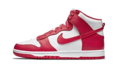 Schoenen - lifestyle - unisex - dunk high - high-top - rood/wit