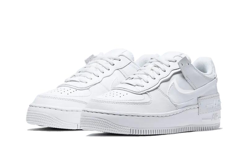 Nike Air Force 1 Low Shadow Triple White Damen 2/6