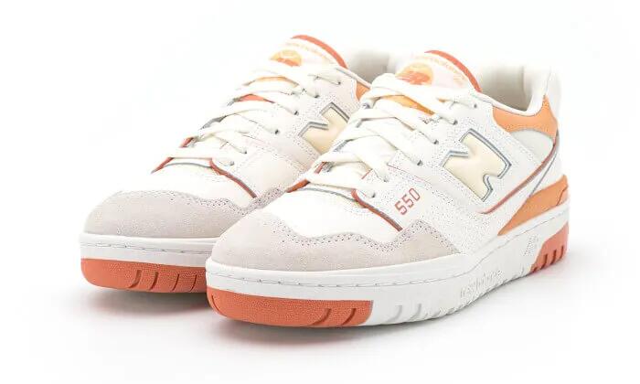 550 White Au Lait - Taille : 42.5 EU 2/3