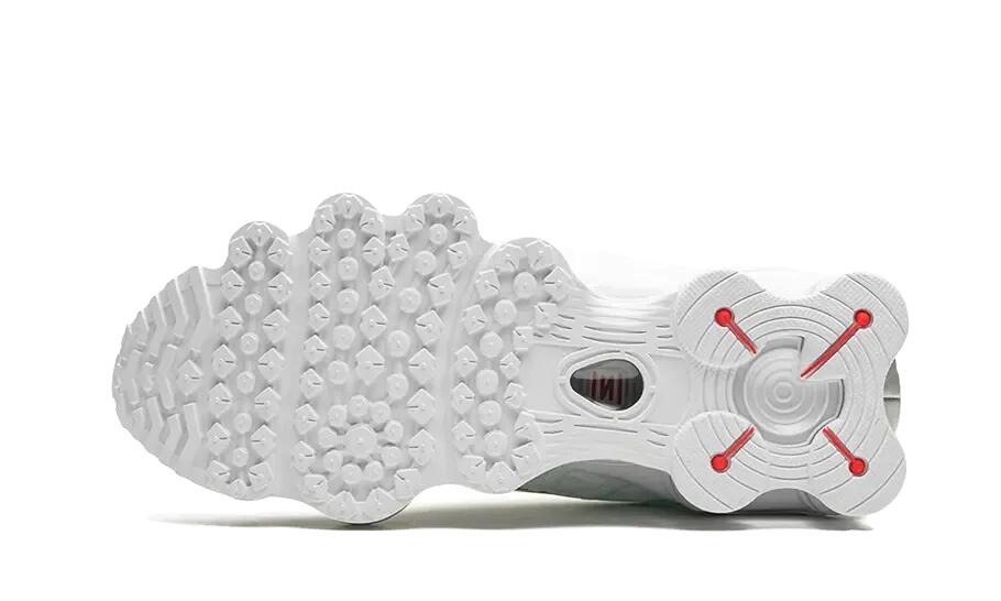 Shox TL White Metallic Silver Max Orange - Taille : 45 EU 4/7