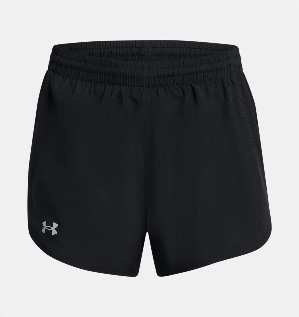 Under Armour Fly By Schwarz Damen 2-in-1 Shorts 5/6