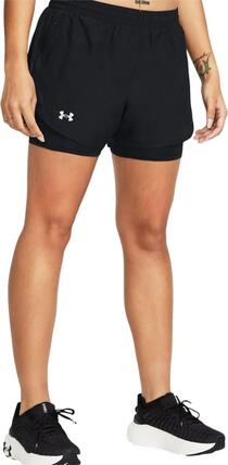 Under Armour Fly By Black Women's 2-in-1 Shorts