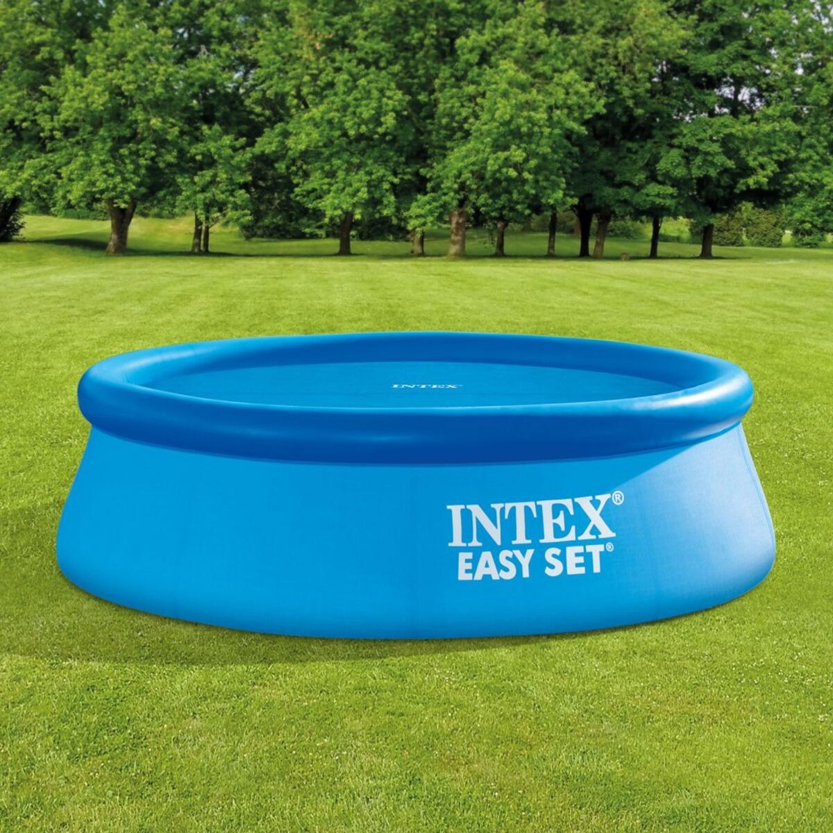 Intex Cobertura para piscina solar redonda 244 cm 5/6