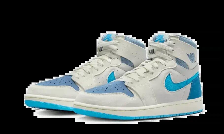 Chaussures basket - air jordan 1 zoom cmft2 - dark powder blue 2/3