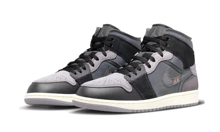 Air Jordan 1 Mid Inside Out Black - Taille : 45 EU 2/3
