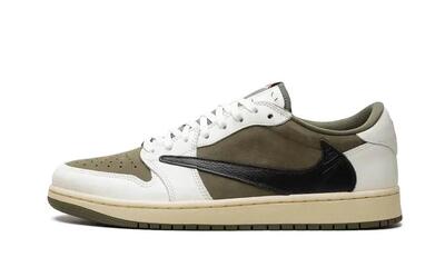 Scarpe Air Jordan 1 Low OG SP Travis Scott Medium Olive