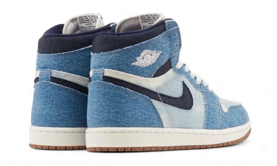 Jordan 1 Retro High OG Denim 3/4